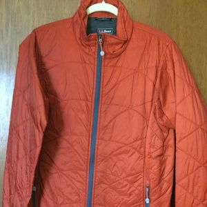 LLBEAN PrimaLoft packaway jacket